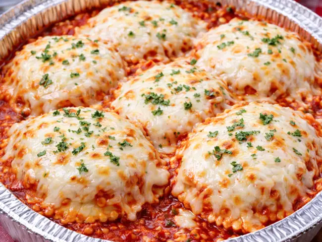 Ravioli Parmigana